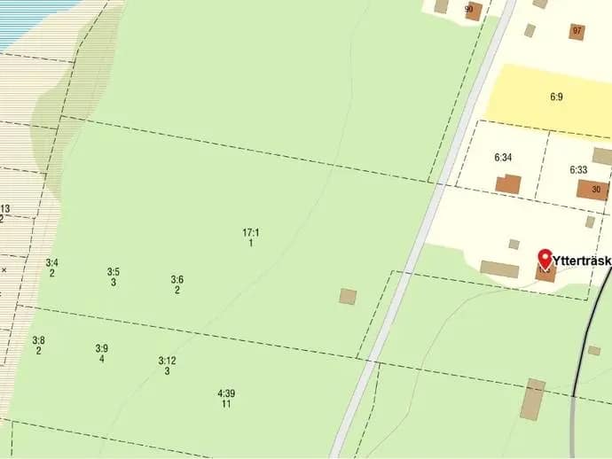 Floor plan for Ytterträskvägen 105