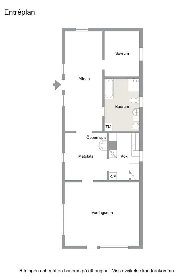 Floor plan for Lennheden 350