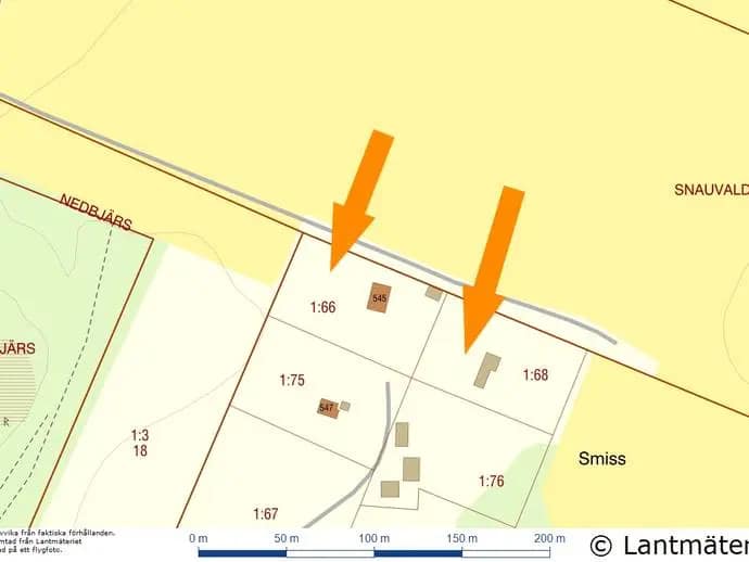 Floor plan for Hörsne Smiss 545