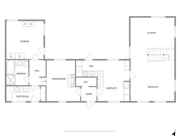 Floor plan for När Andarve 358