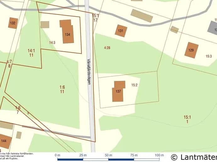 Floor plan for Vånafjärdsvägen 137