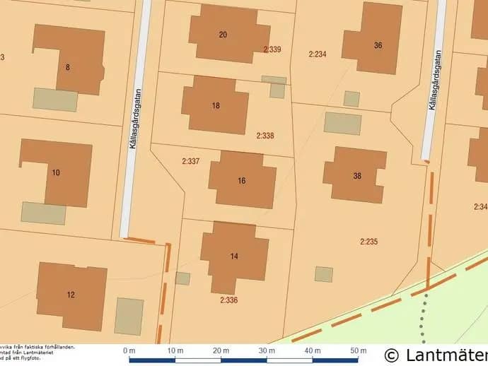 Floor plan for Kållasgårdsgatan 16