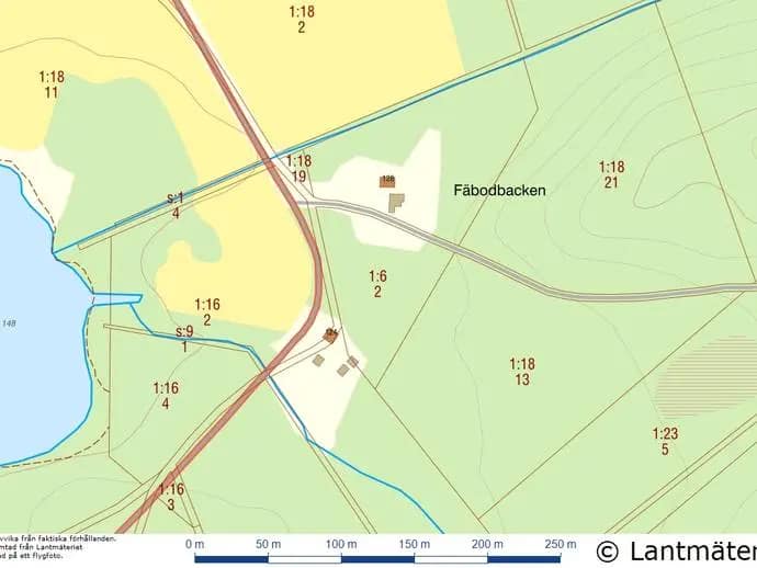 Floor plan for Andersvattnet 128