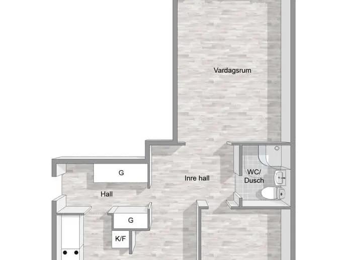 Floor plan for Tångringsgatan 37
