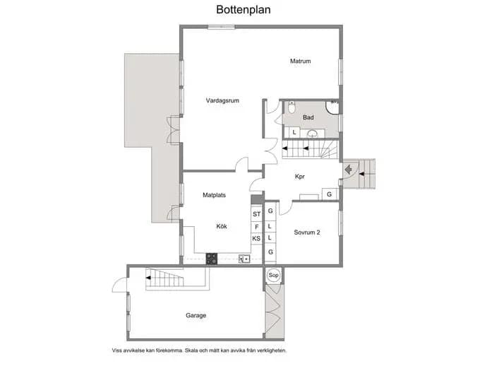 Planritning för Nyhemsvägen 2B
