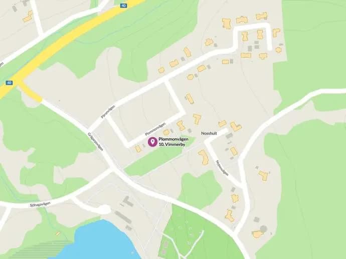 Planritning för Plommonvägen 10