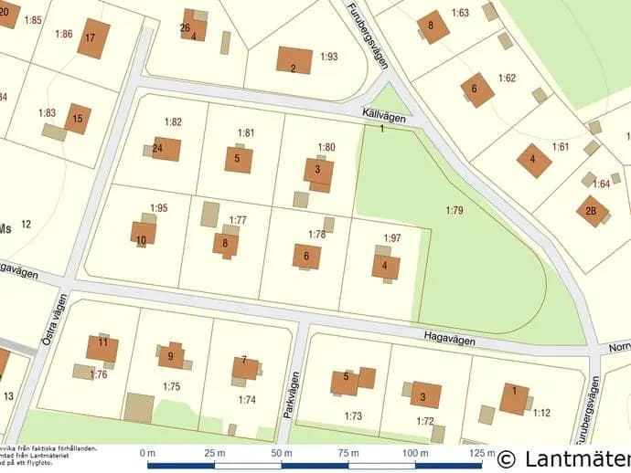 Floor plan for Hagavägen 6