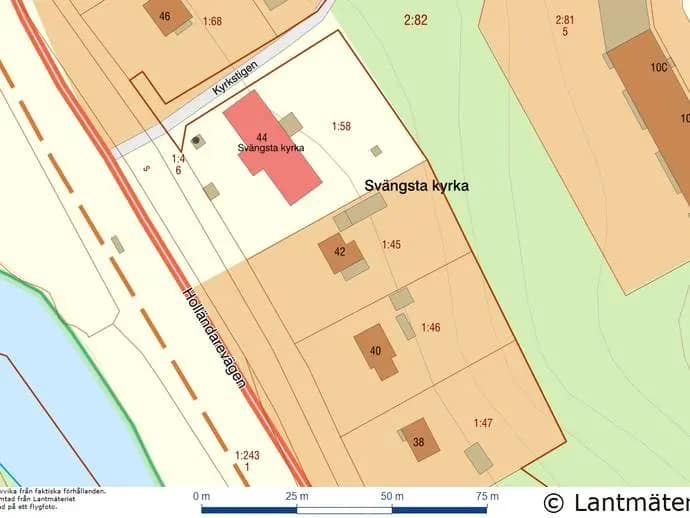 Floor plan for Holländarevägen 42
