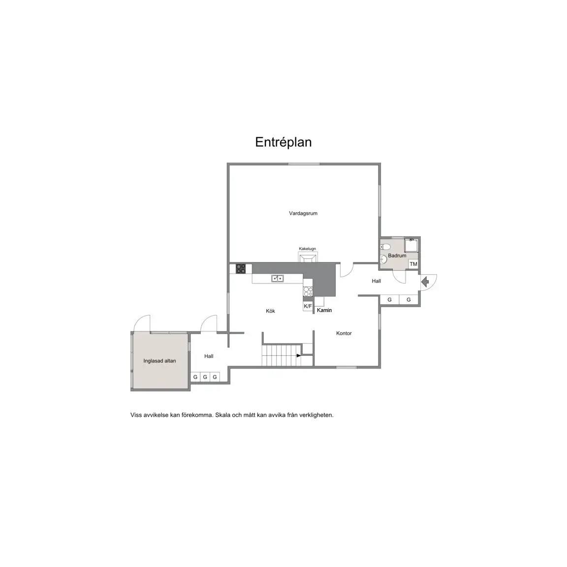 Floor plan for Hornsborg 32