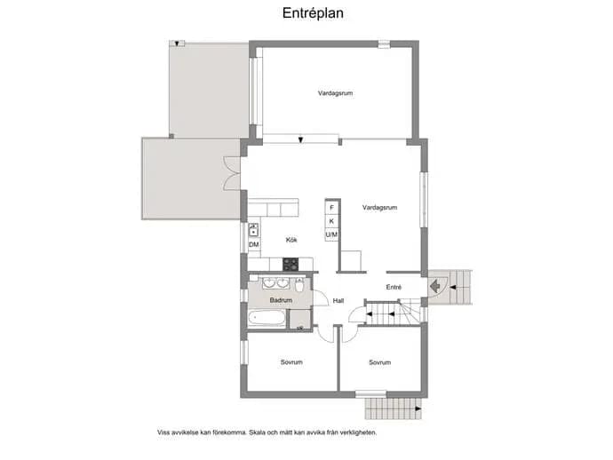 Planritning för Marbergsvägen 6