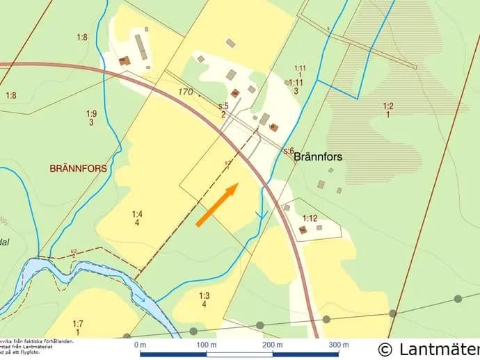 Floor plan for Brännfors 160