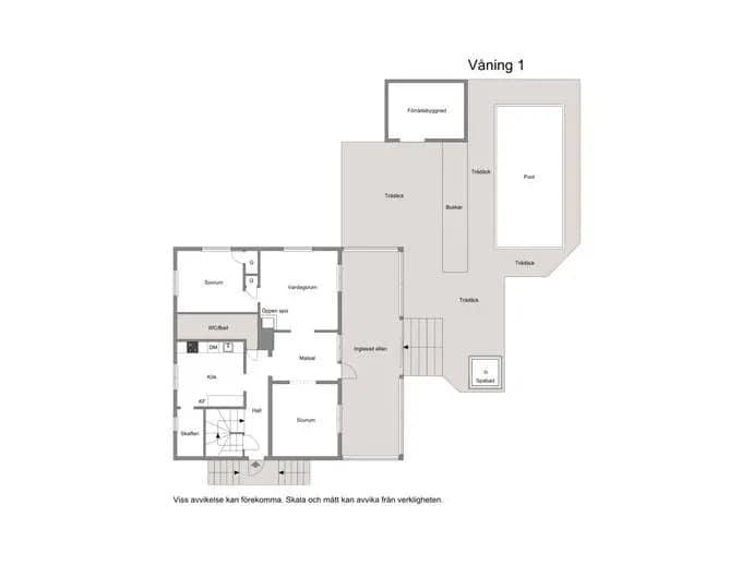 Floor plan for Åvägen 2