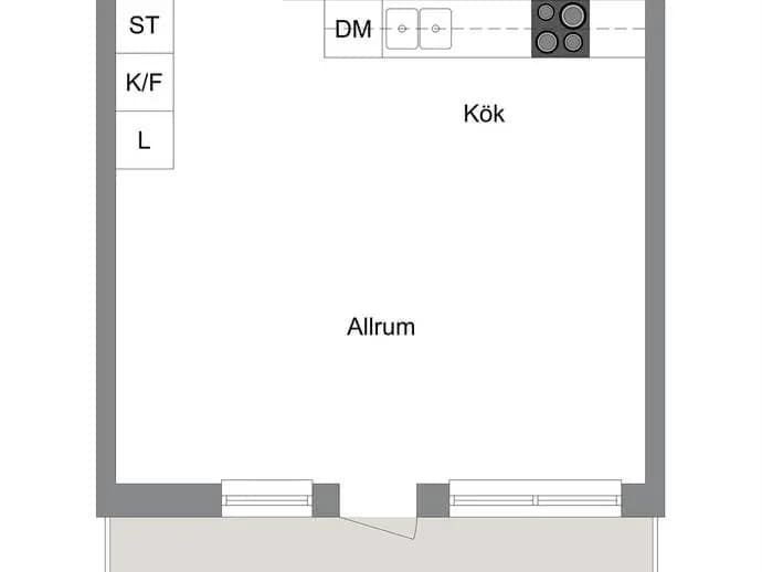 Floor plan for Gripengatan 26