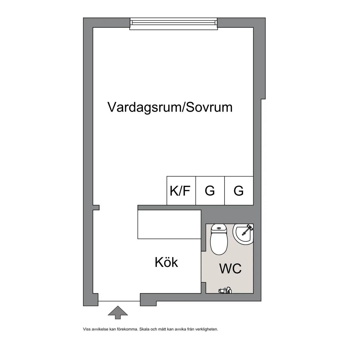 Floor plan for Malmvägen 16a