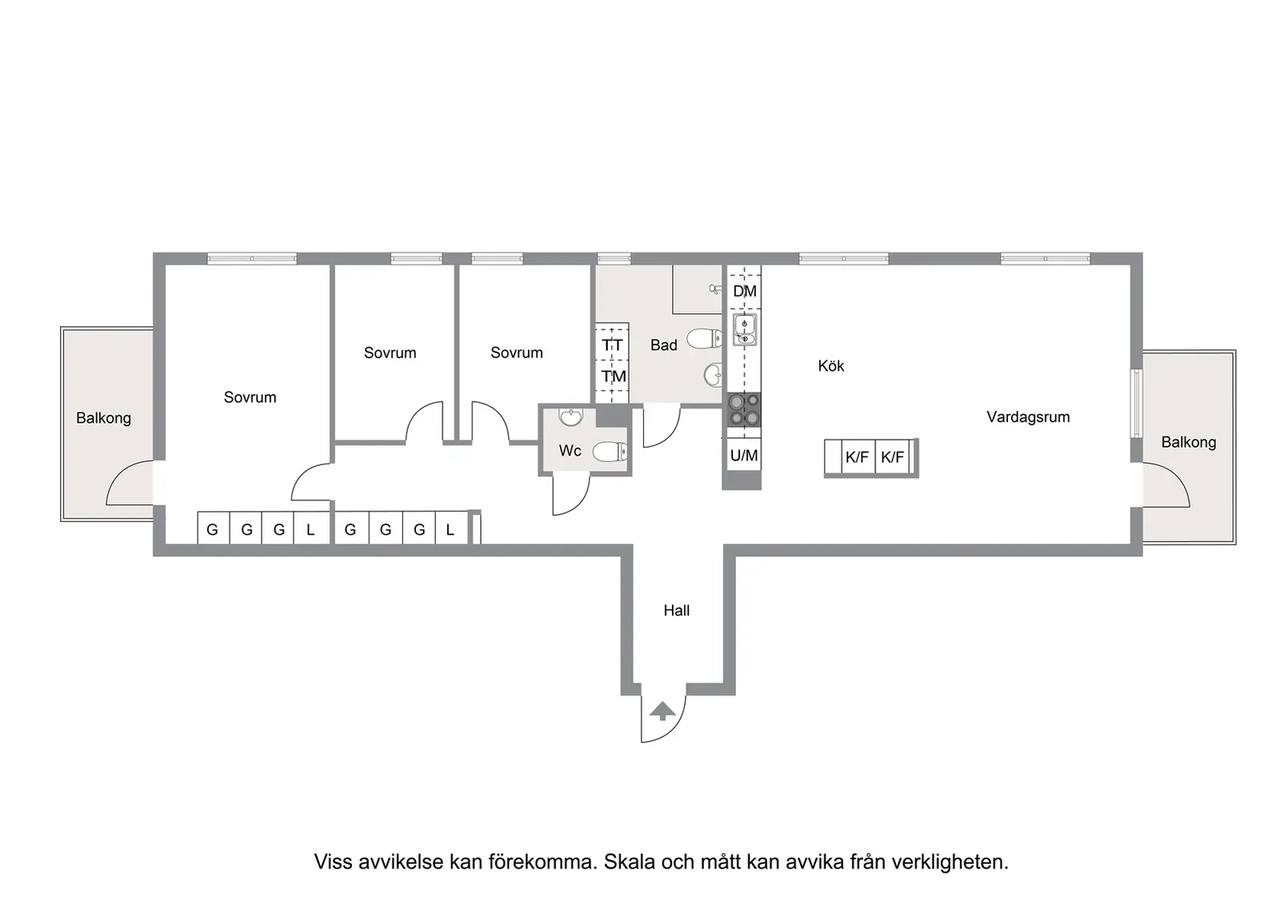 Floor plan for Forskningsringen 81 B