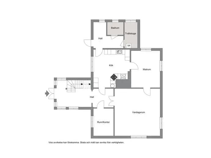 Floor plan for Ubby Gård, Molnbyvägen 27