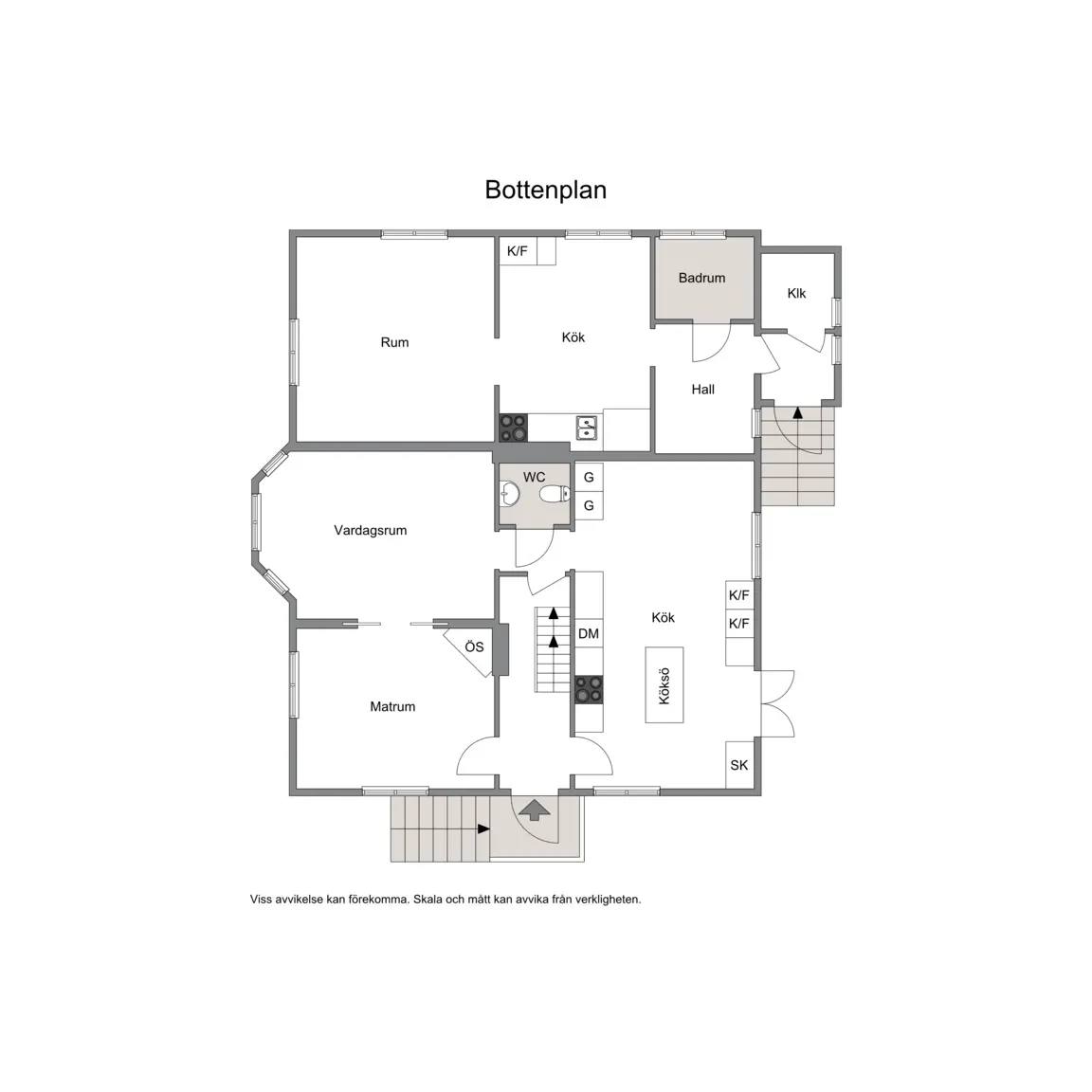 Floor plan for 5:e villagatan 22