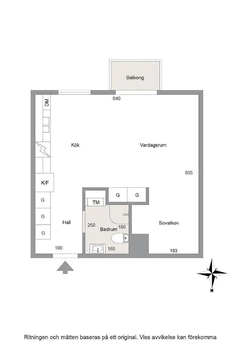 Floor plan for Rundbäcksgatan 3