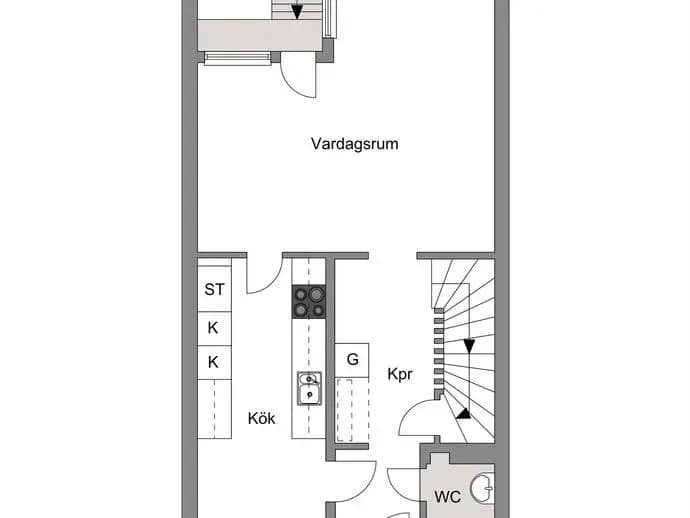 Floor plan for Hantverksvägen 31