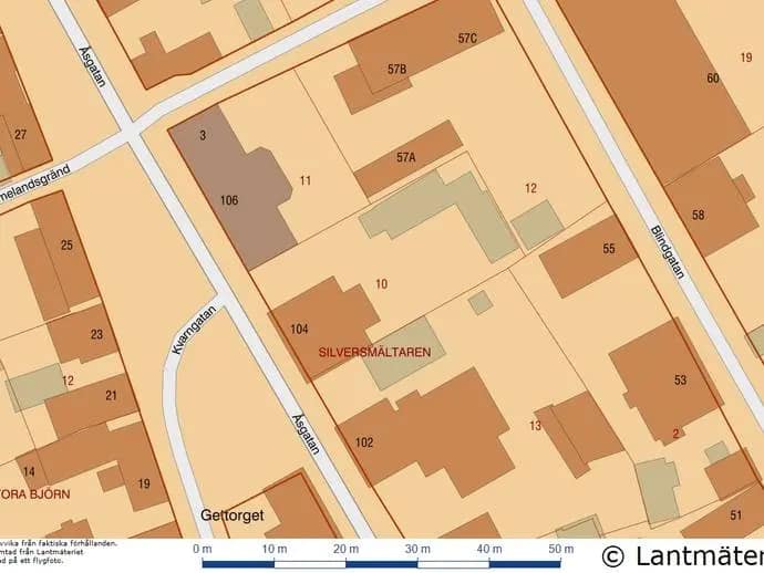 Planritning för Åsgatan 104