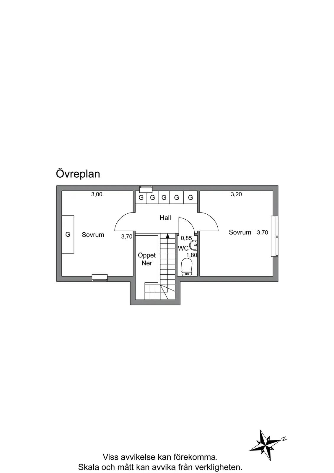 Floor plan for Tiokampsgången 1