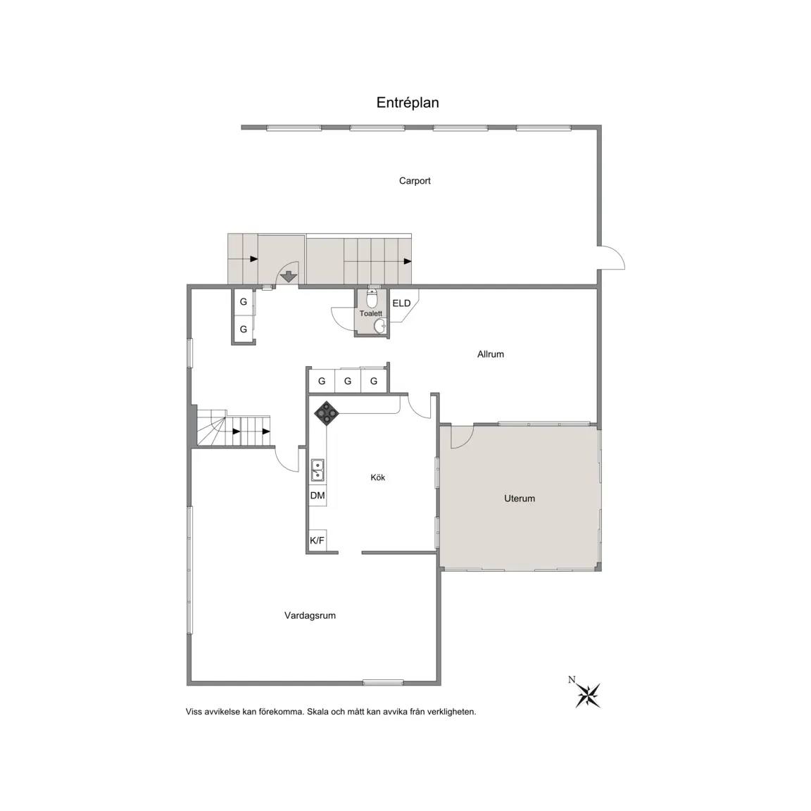 Floor plan for Gälltoftavägen 144