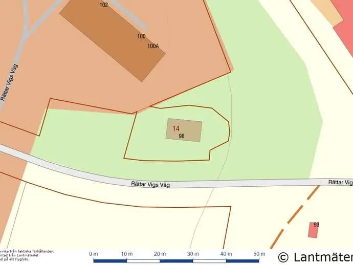 Floor plan for Rättar Vigs Väg 98