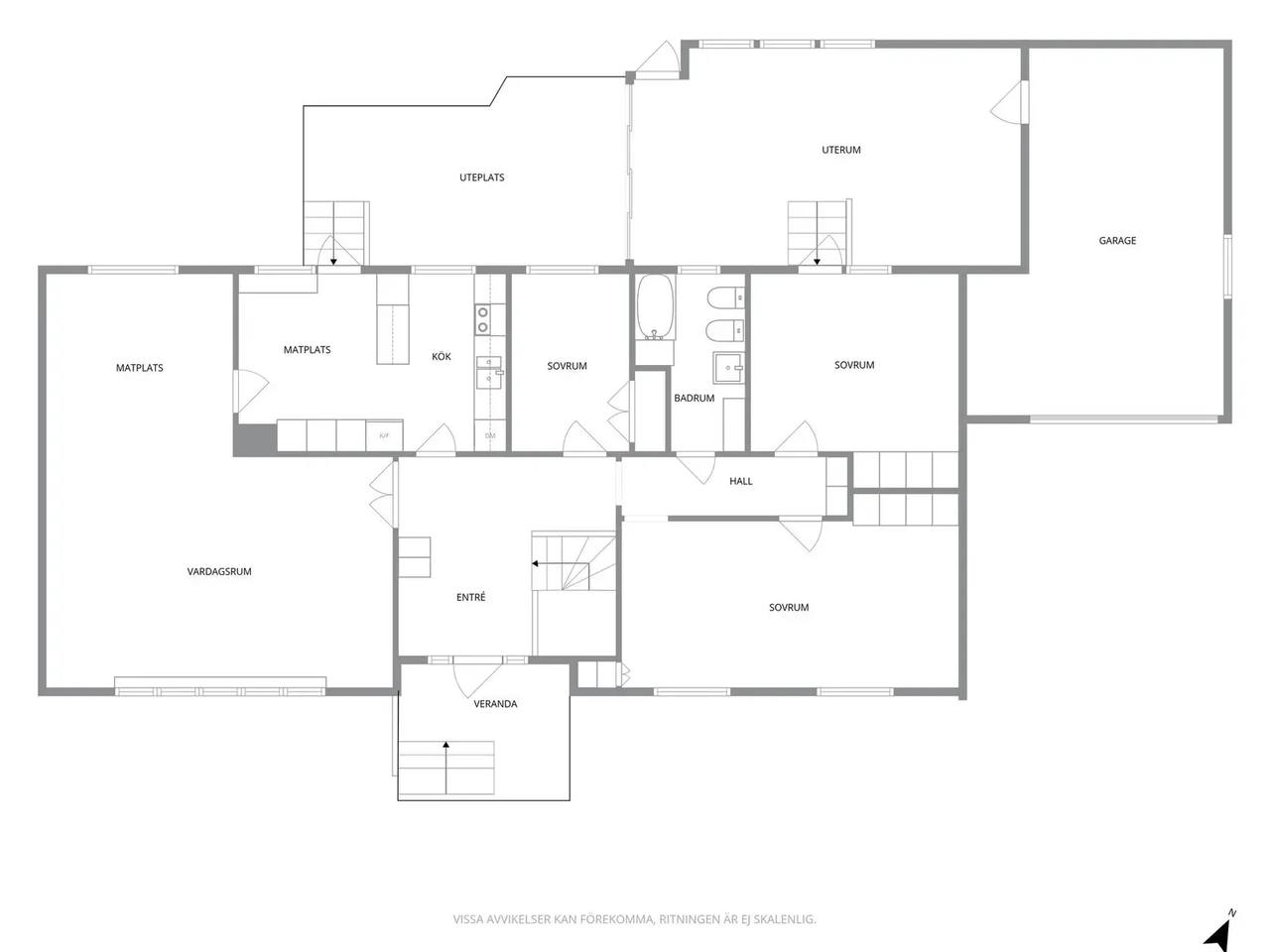 Floor plan for Engatan 4