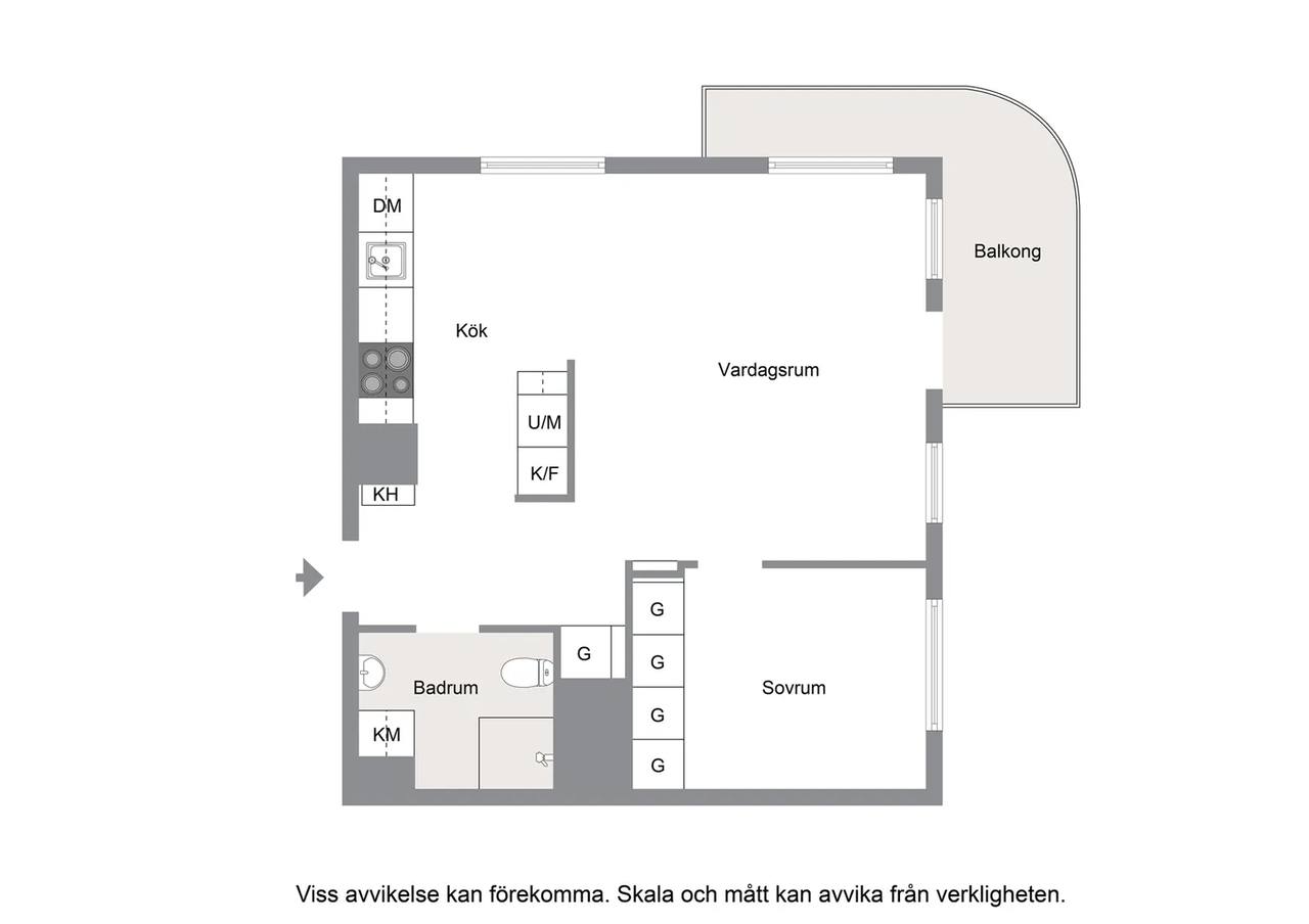 Floor plan for Forskningsringen 80