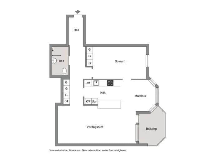 Floor plan for Torsvägen 67