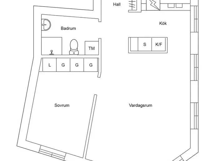 Planritning för Bredgatan 30