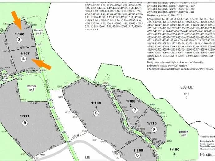 Floor plan for Barrevik (Edshultshall/Hälleviksstrand)