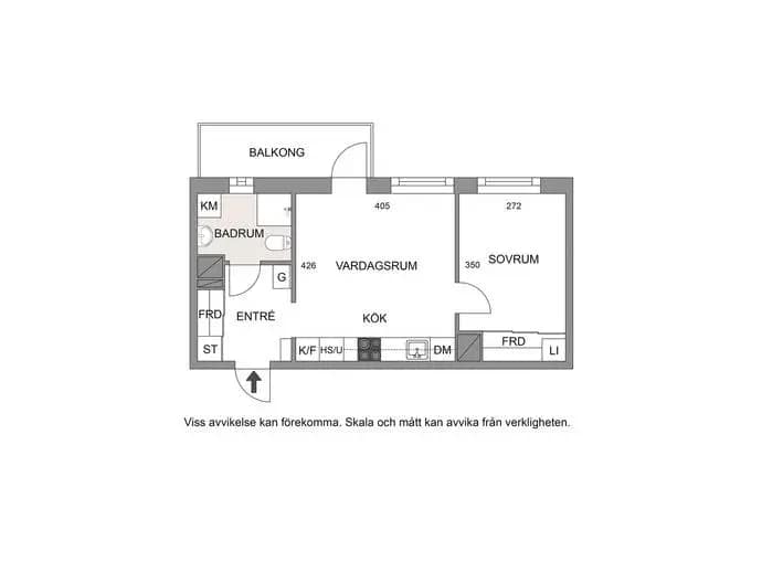 Floor plan for Fribordsgränd 5