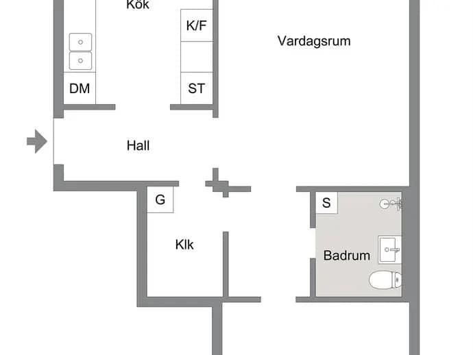 Floor plan for RONDELLEN 22