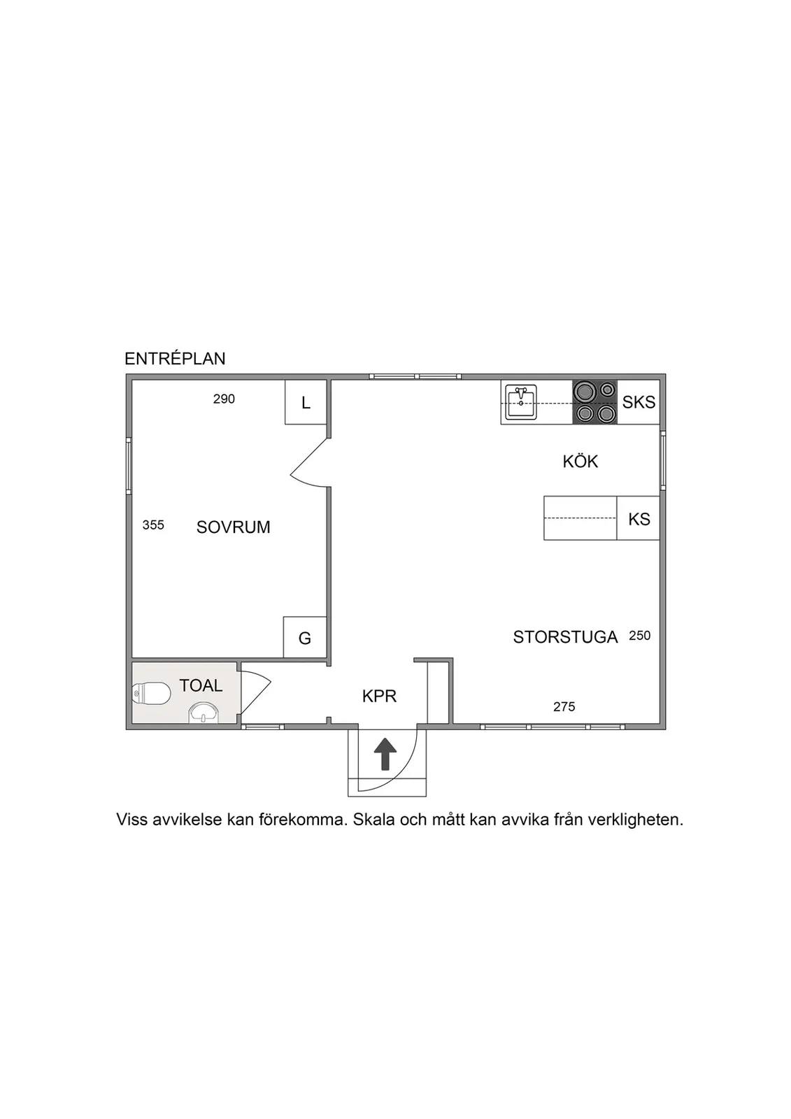 Planritning för Berghällsvägen 3