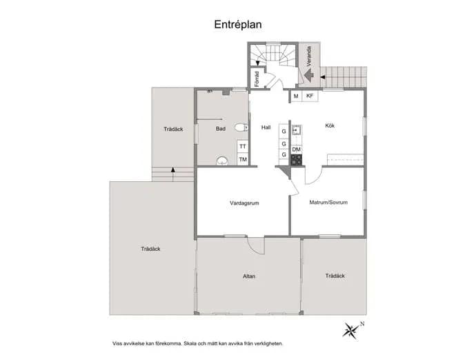Floor plan for Leksandsgatan 8
