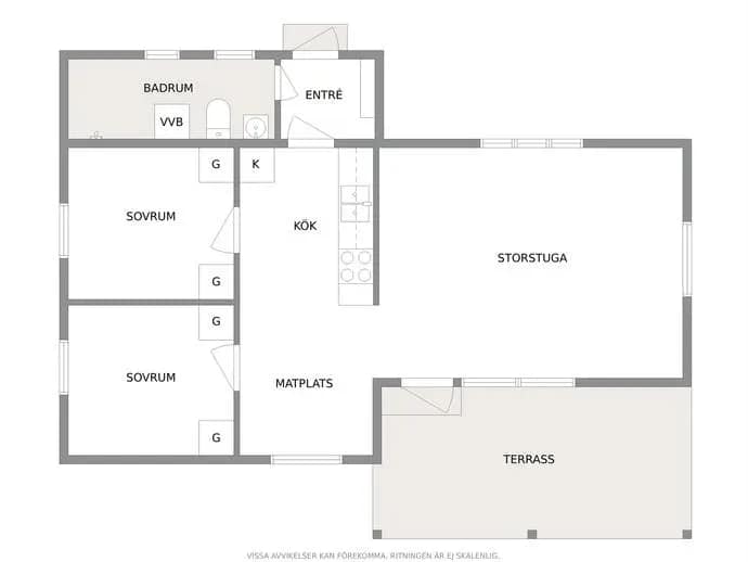 Floor plan for Sånövägen 3