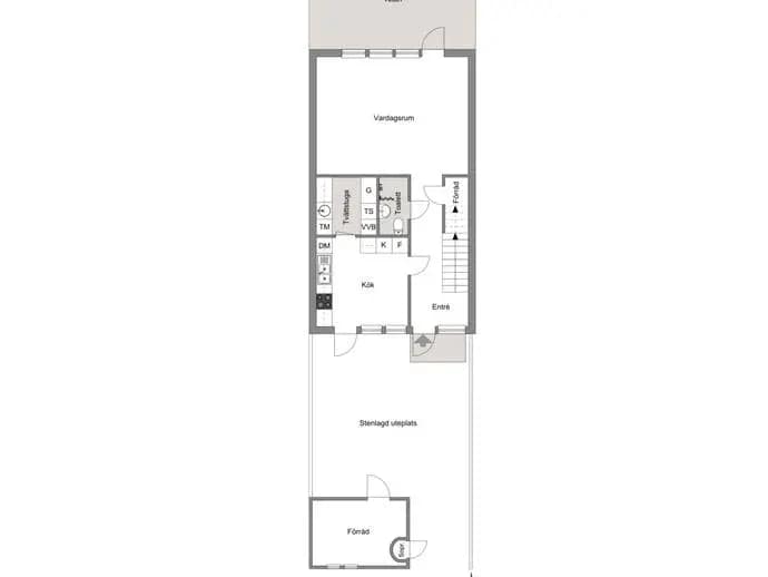 Floor plan for Ingaredsgatan 38