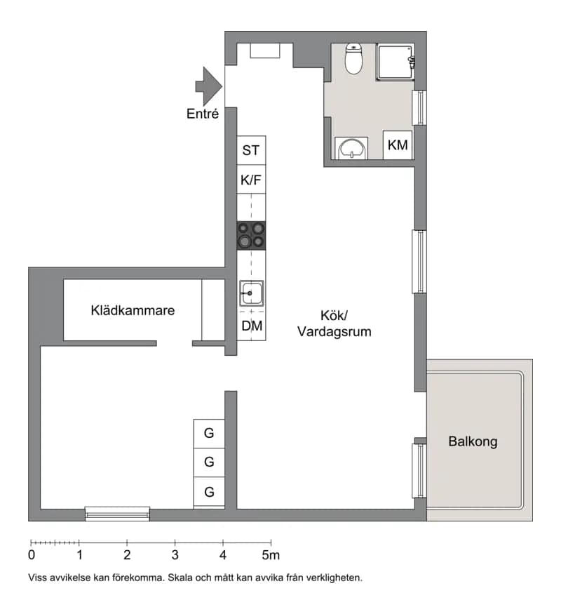 Floor plan for Edövägen 7H