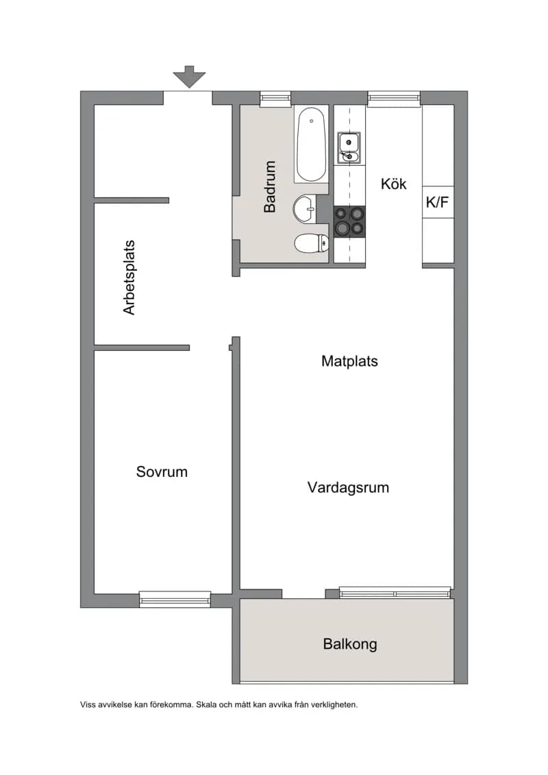 Floor plan for Timotejvägen 15