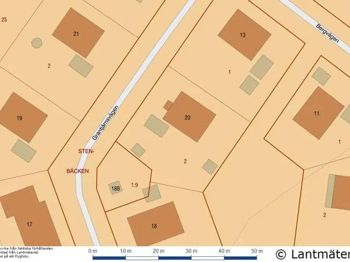 Floor plan for Grantjärnsvägen 20