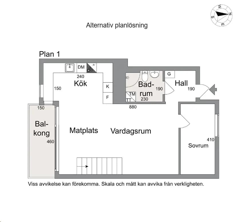 Floor plan for Halssmyckevägen 15 C