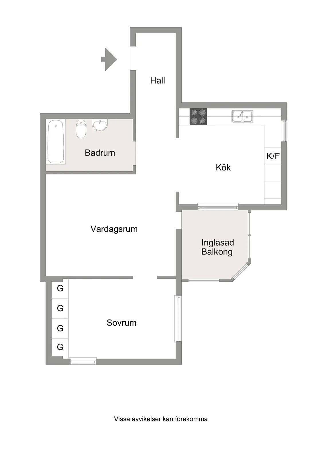 Floor plan for Sockenvägen 30