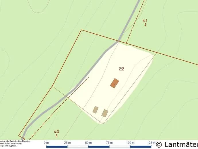Floor plan for Fjällböl Nordrödjan 1