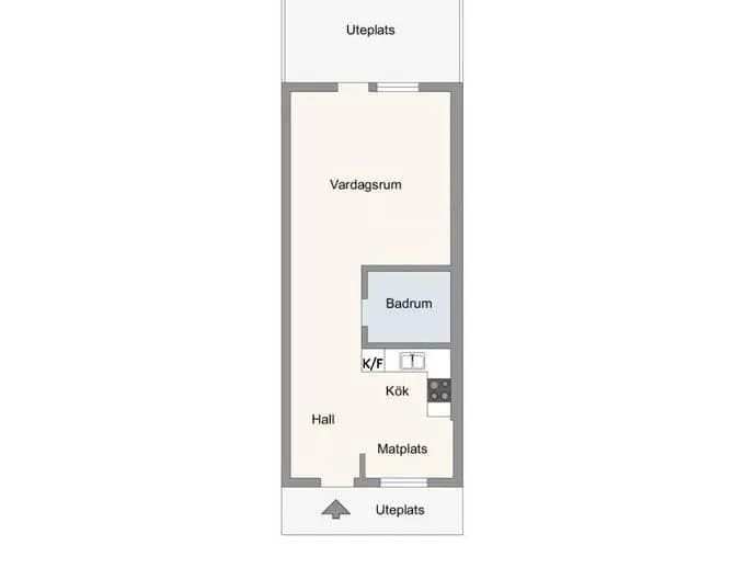 Floor plan for Imatragatan 95