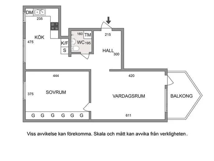 Floor plan for Oxens gata 247