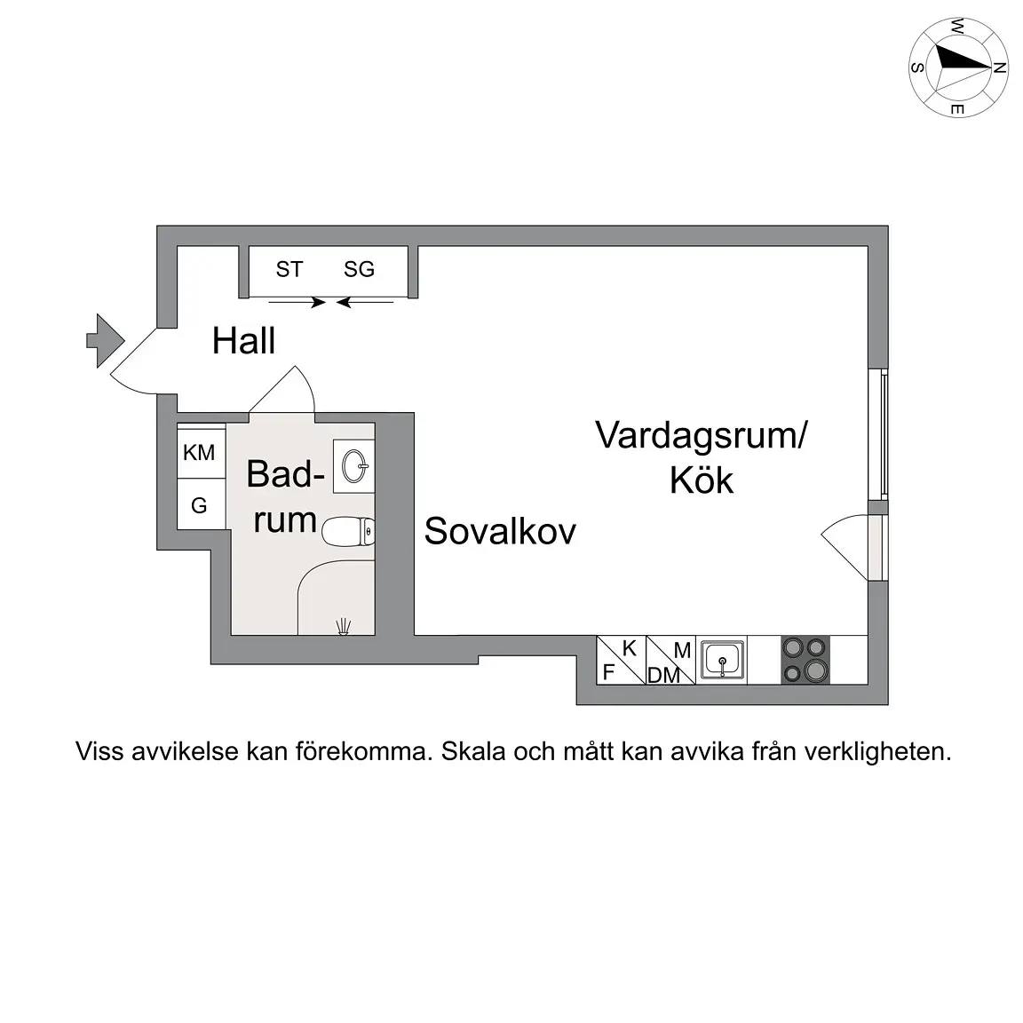Floor plan for Smörslätten 30