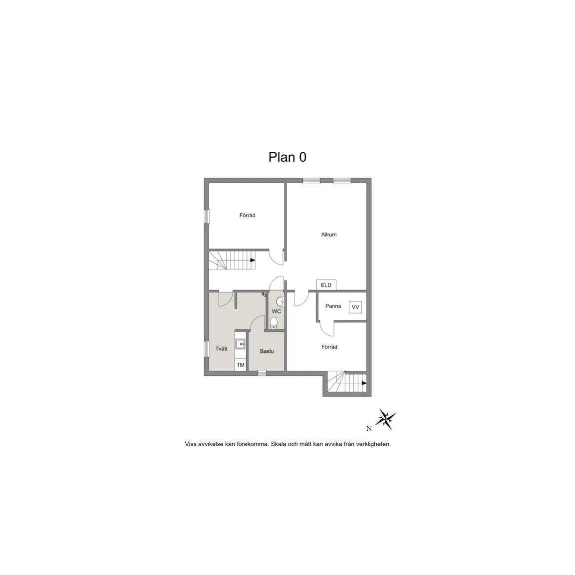 Floor plan for Vängavägen 17