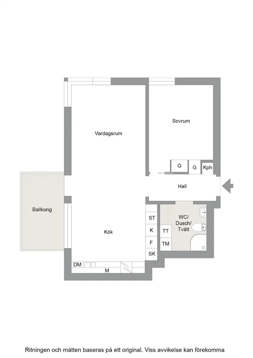 Floor plan for Frostaliden 8