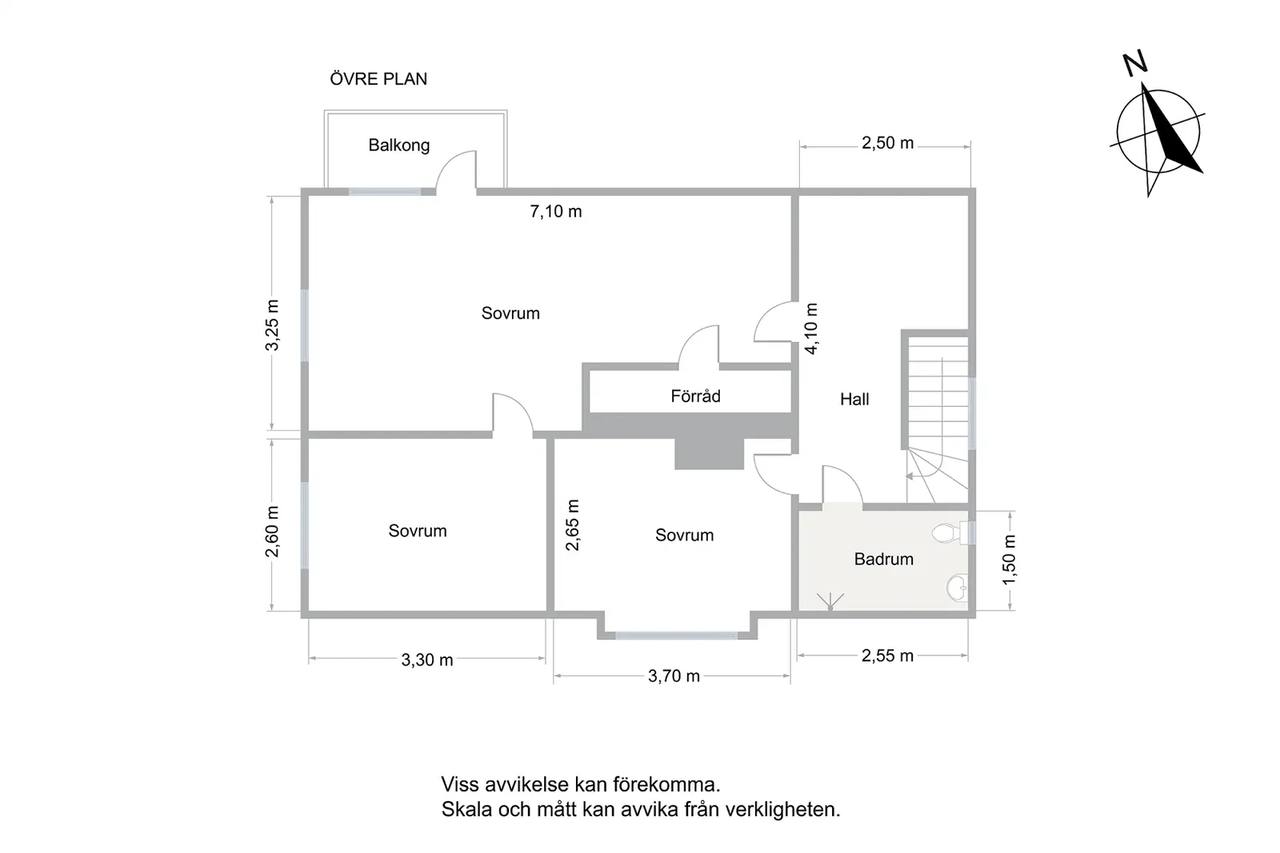 Planritning för Klintgatan 2